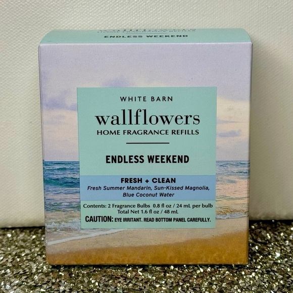 Bath & Body Works Wallflowers Endless Weekend 2 Pack Refills Nwt - Picture 2 of 3